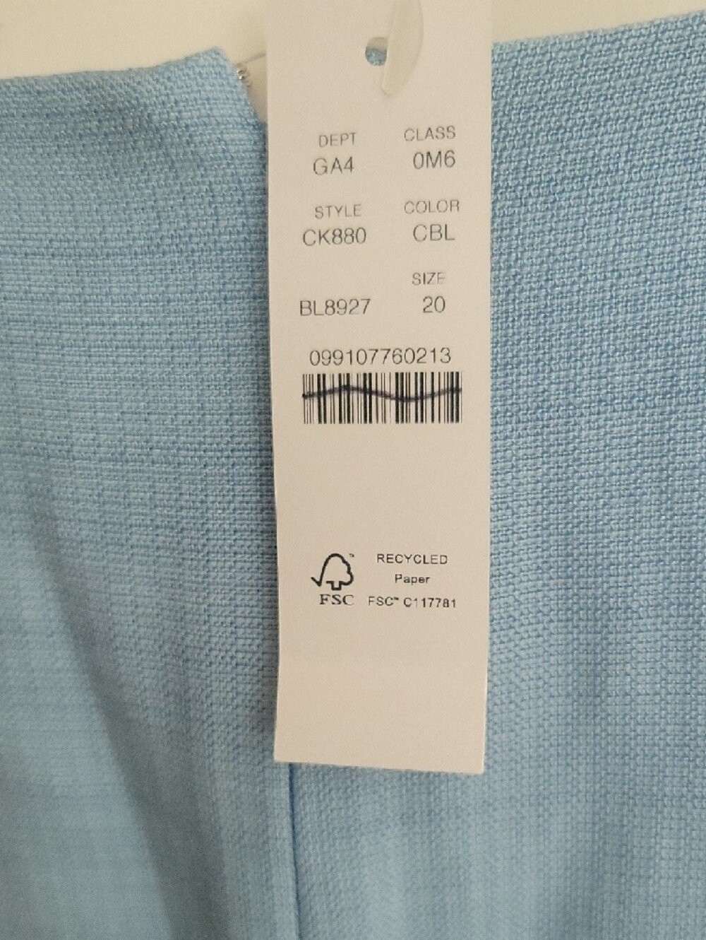 J. Crew Mathilde V Neck Midi A - Line Dress In Luster Canvas Canvas In Calm Blue - Picture 12 of 14